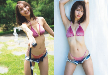 安藤笑 スタイル抜群な水着グラビア画像109枚！！の画像