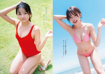 小森香乃 清楚にかわいい水着グラビア画像100枚！の画像