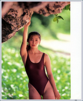 有森也実 ハイレグ水着グラビア画像！若い頃の美しさがたまらない！の画像