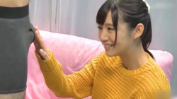 《マジックミラー号》美少女専門学生が手コキとセックスで早漏男子を応援！の画像