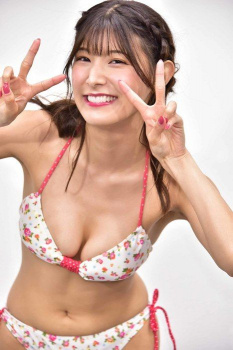 B85W55H82、Fカップハレンチボディのグラドルが2年ぶりイベントの画像