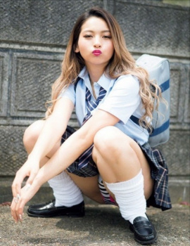 【画像】ゆきぽよ（25）のJKコスプレwwwwwwwwwwwwの画像