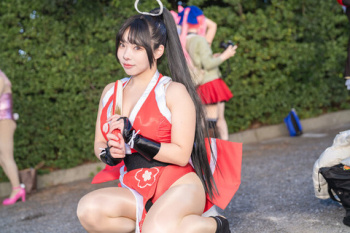 【画像】 不知火舞のコスプレイヤーがかわヨと話題に…の画像