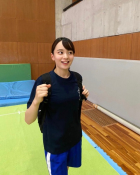 【画像】新体操部の美少女、合格の画像