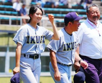【画像】仙台育英初の女子野球部員、星よつはちゃんwwwwwwwの画像