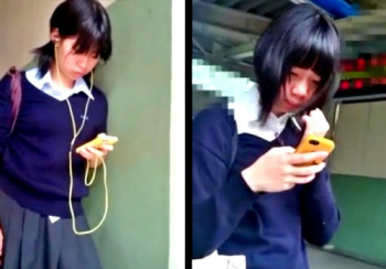【バックプリント vs 綿製縞パン】こういう芋系JKのお子様ぱんつが大好きだって奴ｗｗｗｗｗの画像