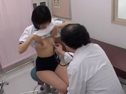 【盗撮動画】校内健康診断盗撮!性的いたずらをされるブルマ娘の一部始終をご覧くださいの画像