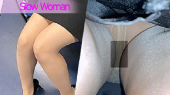 【逆さ撮りパンチラ盗撮】slow woman リクルートスーツSP36☆超美形リクスちゃんのP拝見!純白Tに大悶絶^ ^の画像