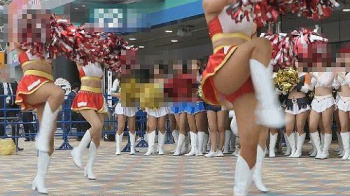 【盗撮】【hiphip】超高画質FHD動画 美人すぎるチアガール120人のセクシーすぎる演技で観衆は大興奮の画像