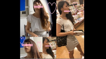 【パンチラ盗撮】【桜前線】【割れ目ぱっくり〜びらびらが浮き出てプレミア!!】Sランク美女のタイトミニ引っ掛けめくり!!パールデザインp最高~の画像