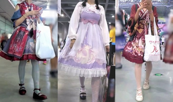 [P.P.KING動画] China cosplay event ６＜パンチラ盗撮＞の画像