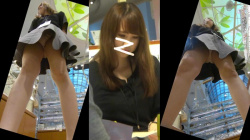 [メリエンダ動画] いや買いません！パンツ見たいだけですっ店員さんの。＜パンチラ盗撮＞の画像