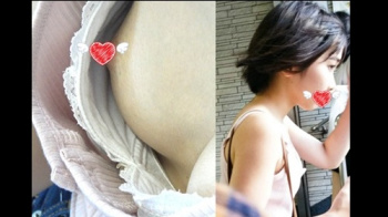 [nyupack動画] 広瀬す○似!!激可愛ちゃんのゆるすぎる童顔乳首＜胸チラ盗撮＞の画像