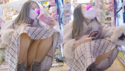 [原付動画]【再販】しゃがみしか勝たん＜パンチラ盗撮＞の画像