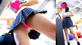 [デデムー動画] DE-05 制服編 油断し過ぎて奇跡のドエロPを披露！＜JKパンチラ盗撮＞の画像