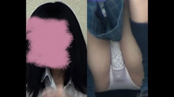 [PETIT動画] 座り女子 vol.2＜JKパンチラ盗撮＞の画像