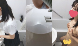 [JKがJKのお風呂を盗撮してみた動画]【地下アイドル】「小○花○」美少女優等生！ディルドで大開脚モロ見えオ○ニー盗撮成功！＜JK盗撮＞の画像