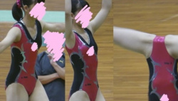 [コス撮りのオストラヴァ動画]【1年後粘着撮り】生足プリ尻食い込み体操美少女J〇ちゃん再開編【また会えたね】＜盗撮＞の画像