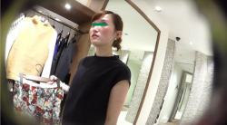 [逆さHERO動画] 店員撮り８１！夏場にぴったり。ちょっぴりクールで冷たそうなお姉さんで避暑地射精！＜パンチラ盗撮＞の画像