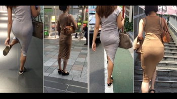 [着飾ったCIS動画] No.71「モッコリとピッチリなタイトワンピース＜盗撮＞の画像