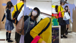 [空想世界動画] かわゆいパンツ丸見え＜パンチラ盗撮＞の画像