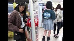 [いっちょめ動画] 手撮りしちゃいました【4】乙女たちの秘部＜パンチラ盗撮＞の画像