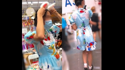 [P.P.KING動画] China cosplay event ４９＜パンチラ盗撮＞の画像