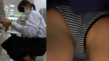 [パン☆マス動画] 制服動画４月版＜パンチラ盗撮＞の画像