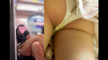 [たかしくん動画]【新作】アイドルの白パンティー♡＜パンチラ盗撮＞の画像