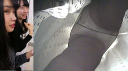 [イェーガー動画]【頭隠して尻隠さず】白と黒＜パンチラ盗撮＞の画像
