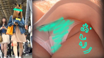 [隠らくの日々動画] 転生したら小人だった件pa-to1【乗り物編】フロント接写の日＜パンチラ盗撮＞の画像