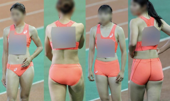 [ニューヨーク動画]【再販】0405_03 走幅跳＜女子アスリート盗撮＞の画像