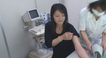 黒髪癒し系主婦岡井さんの問診シーン 実録・産婦人科盗撮 File20の画像