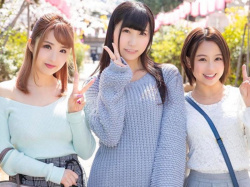 《ノリノリJD…酒池肉林。企画》ずるぃ~私のデカマラ欲しい。花見で浮かれてる乙女共がメス膣で男根1本をシェアしちまうぜwwwwwwwの画像