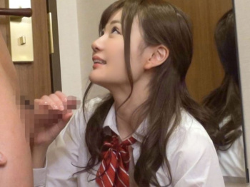 ［神戸遠征/女子校生レイヤー…中だしエロ動画］にゅるぅ～まだ挿れないわょ！小悪魔フェイスが焦らし倒した男根をナマ喰い～WWWWWの画像