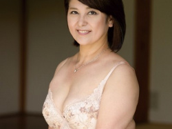 《五十路熟女》趣味は混浴風呂で若い男性の裸を見ることらしい『53歳のFカップ乳のおばさん。。。』SEXで喘ぎ声が響き渡る！の画像