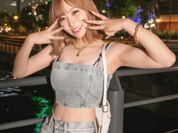 ベンチに座ってるめちゃイイ女に『思い切って声かけてみた。。』夜景の見える綺麗なホテルでSEXを堪能！の画像