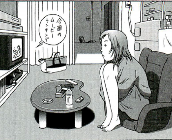 エロ漫画・知らないおっさん家にお泊りセックスしたい男やりたくない女の画像