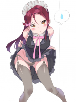 【二次】ガーターベルトを着用した女の子のエロイラスト：その５の画像