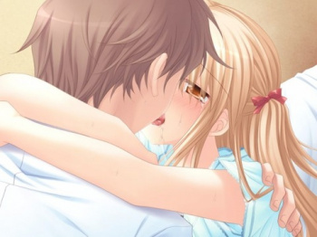 エッチにキスしてるかわいい画像の画像