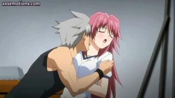 【エロアニメ】寝ている友人の前でセクロスさせられたりしてるJKは今度は体操服ブルマでまたエッチしてるぜの画像