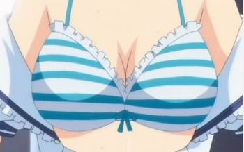 【エロアニメ】エロいお姉ちゃんみたいな巨乳になりたいっていうJKが家を訪ねてきたんだけどまさかエッチしてほしいってことになるとはねの画像