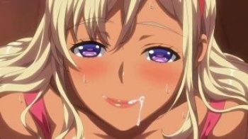 【エロアニメ】勉強を教えてあげるだけでチンポをしゃぶってくれるギャルJK…でも彼氏いるからやらせてくれないんですけどねの画像