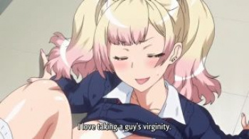 【エロアニメ】こんなにビッチなJKたちが街にあふれてるなんて…この男子生徒に近寄ってくる女子校生はヤリマンばかりなりの画像