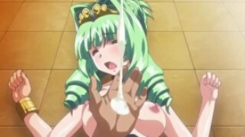 【エロアニメ】エルフの女騎士を拘束して凌辱したら母乳がピュッピュッと飛び出てきてイッたのが丸わかりだぜの画像