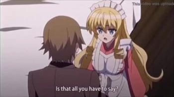 【エロアニメ】屋敷のお嬢様がメイドの和服衣装を着て執事の部屋で待っていた…2人は内緒で付き合ててここでエッチしてるのだの画像