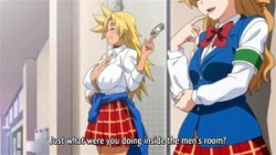 【エロアニメ】後輩男子を集めてケイタイ代を稼ぐためにセクロスさてあげるヤリマンJK…金のためなら何でもやるなぁの画像