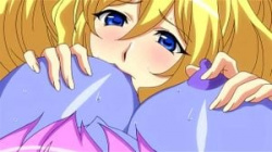 【エロアニメ】ブルースキンの女を羞恥凌辱…任務に失敗して無様に帰ってきたからってこんな仕打ちはあんまりだぁの画像