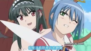 【エロアニメ】エッチな犯罪許しません♪なんて強がってるけど触手には弱くて穴という穴に挿入されてリョナの画像