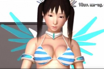 ［3Dエロアニメ］いきなり現れた神の使いがセクロスの相手をしてくれるなんて夢のようだ…まさに天使でござんすの画像